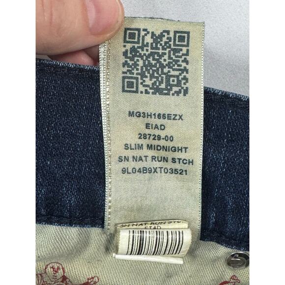 True Religion Men's Slim Fit Midnight Stitch Denim Jeans - 36 (37x34.5) *READ* - Picture 7 of 7